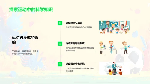 体育运动科学课PPT模板