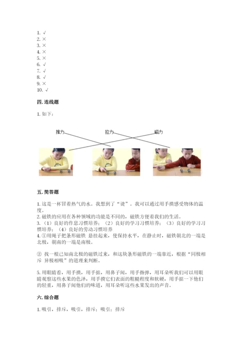 教科版小学科学二年级下册期末测试卷【夺冠】.docx