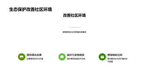 共创绿色社区未来