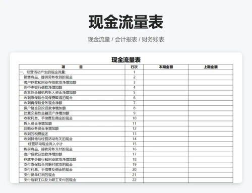 外商投资企业会计报表