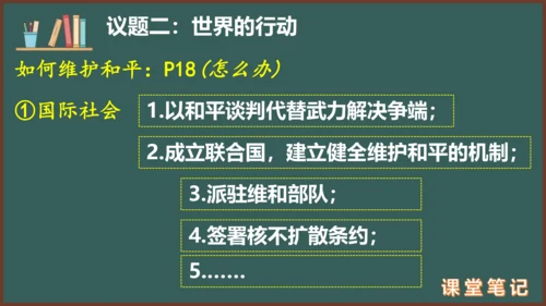 2.1 推动和平与发展 课件（29张PPT）