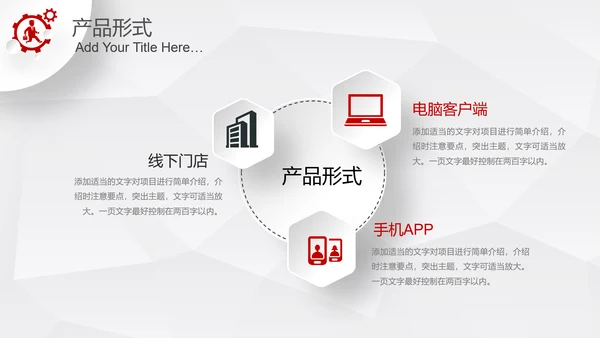 微立体2019商业计划书项目融资PPT模板