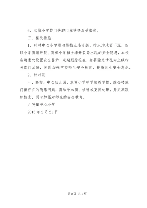 学校园安全隐患排查情况汇报.docx