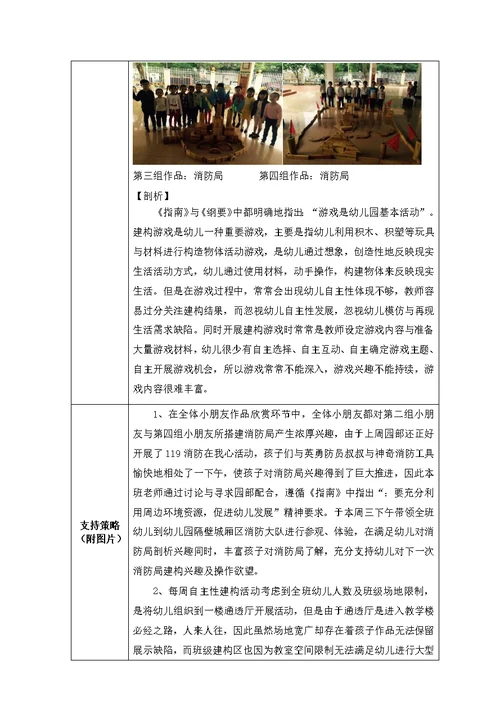 幼儿园大班活动区游戏优秀教学案例：《我建构我快乐》