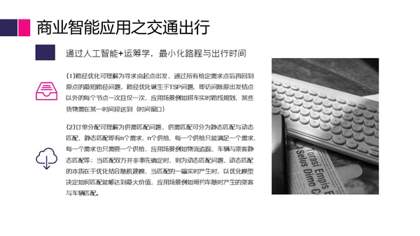 商业智能行业分析报告通用PPT模版