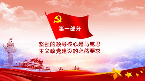 团委共青团学习两个确立的决定性意义党课PPT