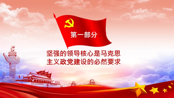 团委共青团学习两个确立的决定性意义党课PPT