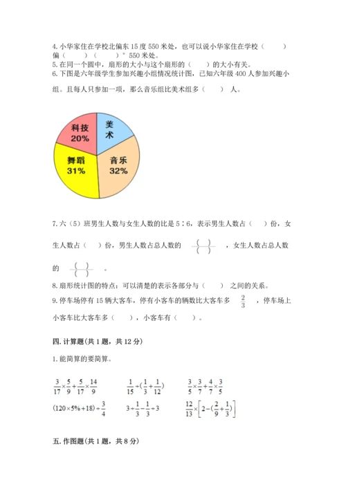 小学数学六年级上册期末测试卷（必刷）word版.docx