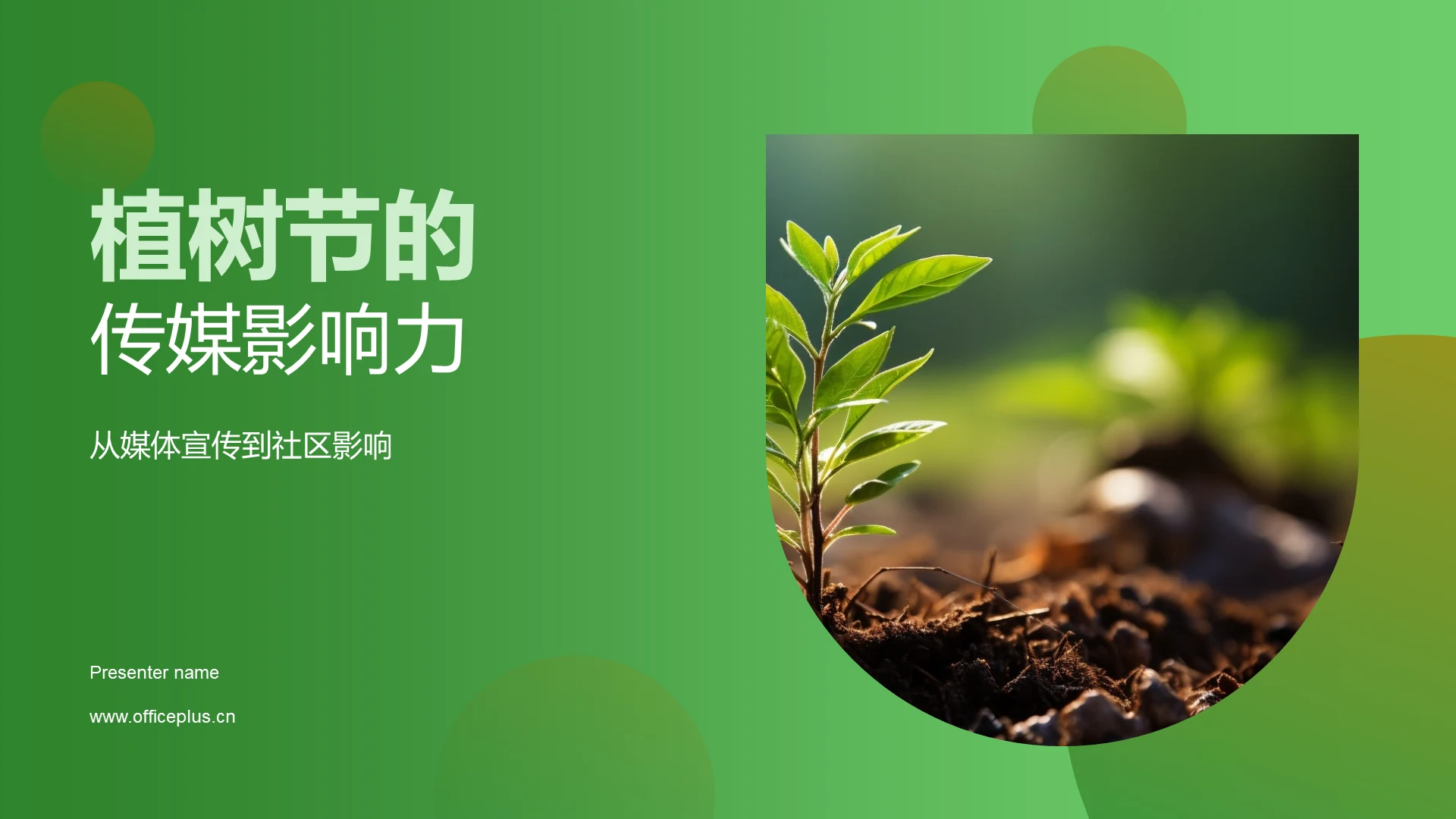 植树节的传媒影响力