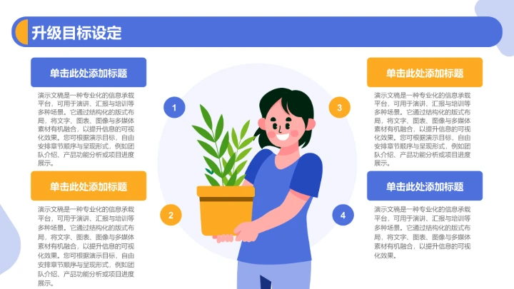 产品升级发布PPT模板