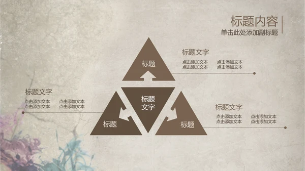 创意潮流古典艺术音乐ppt动态模板