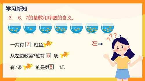 人教版数学上册67的认识课件PPT模板