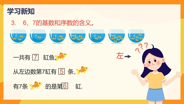 人教版数学上册67的认识课件PPT模板