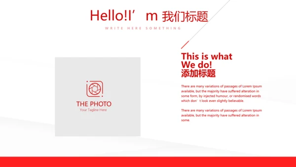 红色简约卫生院工作总结和计划动态PPT