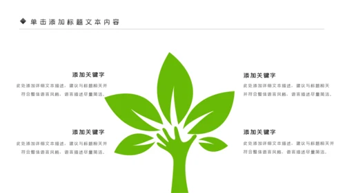 清新新农村建设旅行日记乡村旅游PPT模板