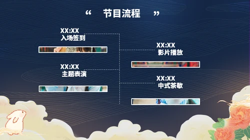 中秋节嫦娥奔月国潮活动策划通用PPT模板