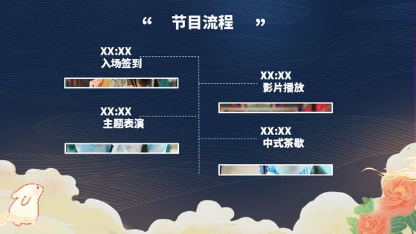 中秋节嫦娥奔月国潮活动策划通用PPT模板