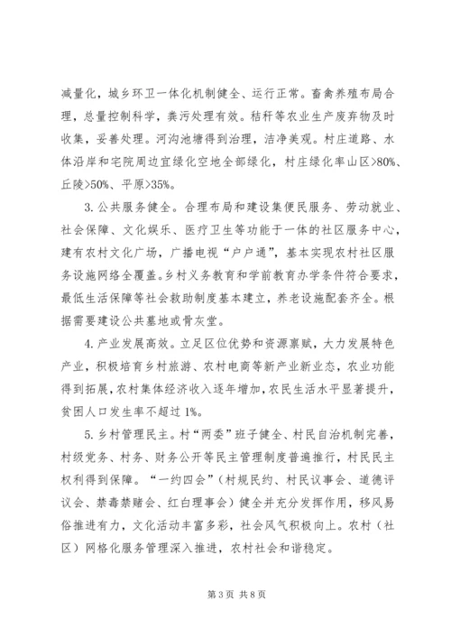 关于推进美丽乡村标准化建设的意见.docx