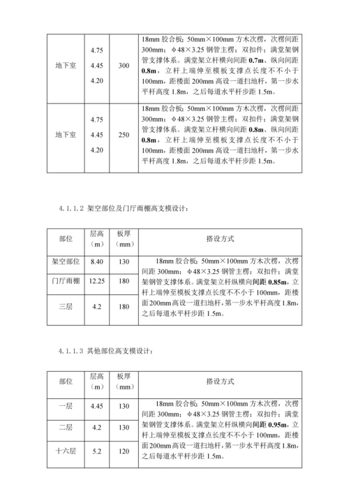 高支模专项施工方案专家论证后.docx