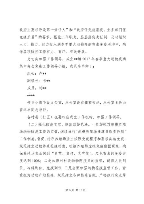 重大动物疫病集中免疫工作方案.docx