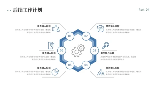 绿色简约商务风工作总结PPT模板