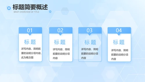 蓝色大气生物医药科技公司简介PPT