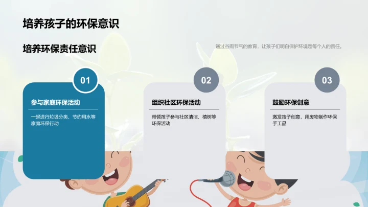 谷雨与环境教育