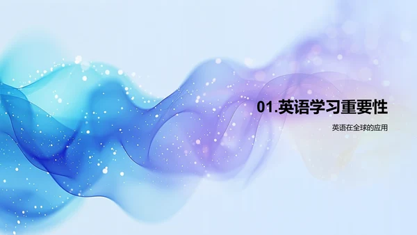 提升英语学习效能PPT模板