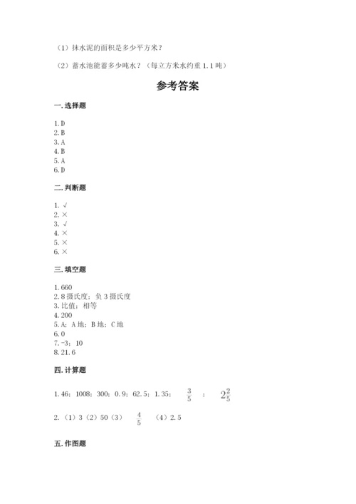 茂港区六年级下册数学期末测试卷精品带答案.docx