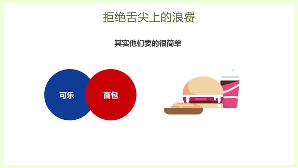拒绝浪费中小学生节约粮食主题班会PPT模板