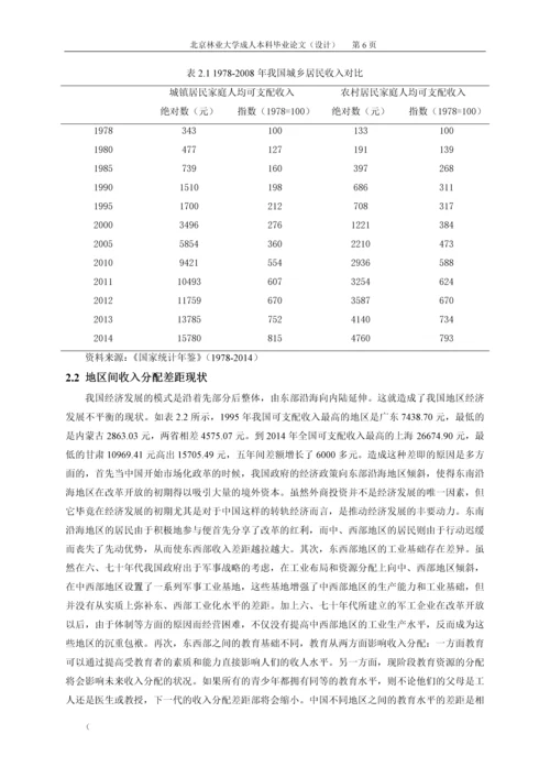 毕业设计(论文)-基于公平视角个人所得税改革研究.docx