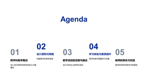 跨学科幼教教学法PPT模板