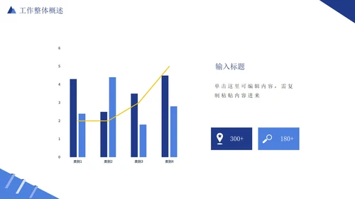 蓝色实景商务下半年工作计划PPT模板