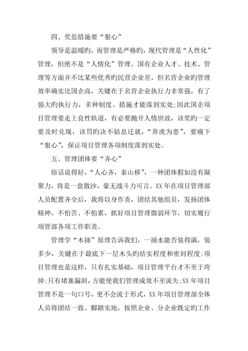 产业项目管理工作总结.docx