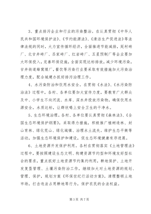 召开环保世纪行活动动员大会 (2).docx