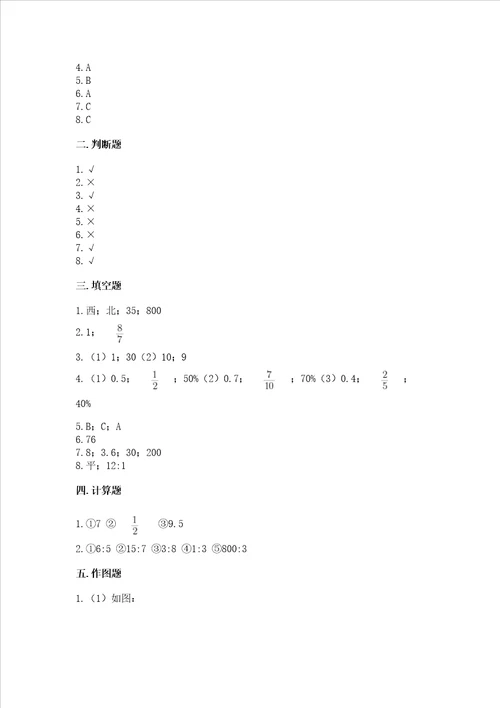 小学六年级上册数学期末测试卷附答案典型题