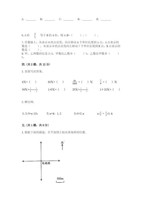 北京版数学小升初模拟试卷精品【典优】.docx