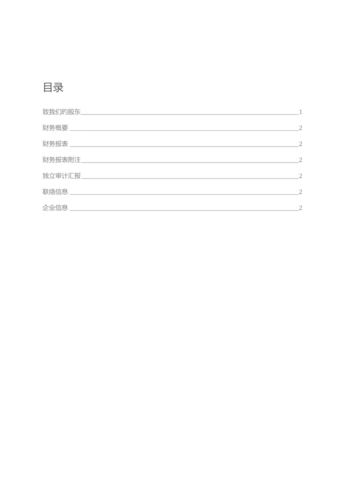 公司年度报告模板.docx