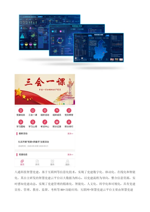 智慧党建从三会一课看两建.docx