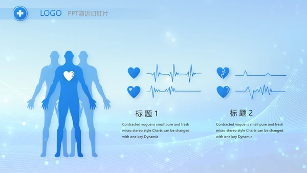 蓝色智慧医疗信息化建设工作总结PPT