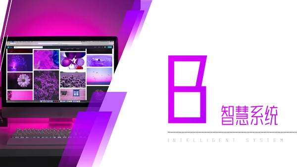 互联网网络智慧系统PPT模板