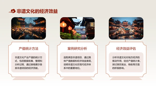 红色中国风非遗文化的传承与推广PPT模板