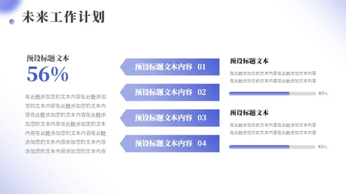 简约商务年终工作总结汇报PPT