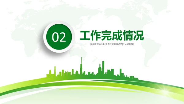 中国人寿保险行业养老医疗保险PPT模板