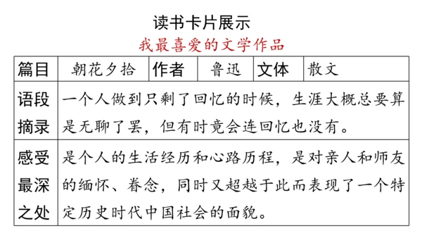 部编版七年级语文上册第6单元 综合性学习：文学部落 课件(共28张PPT)