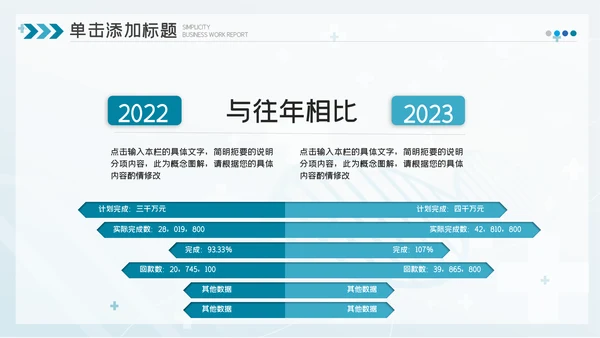 2023简约医疗医护卫生健康工作总结PPT模板