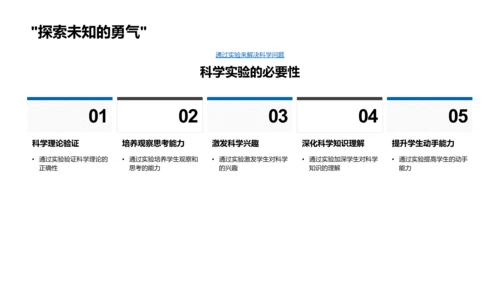 科学实验与小学教学