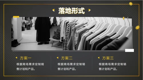 黑金跨年大促活动计划ppt模板