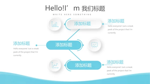 蓝色简约医疗主科医生工作汇报动态PPT