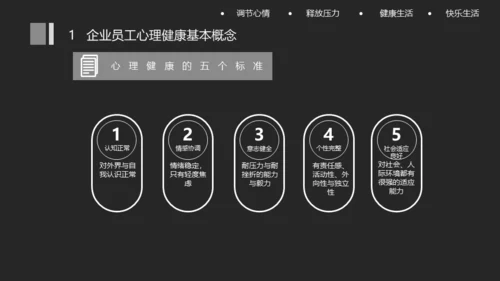 关注员工心理健康人文关怀通用PPT模板